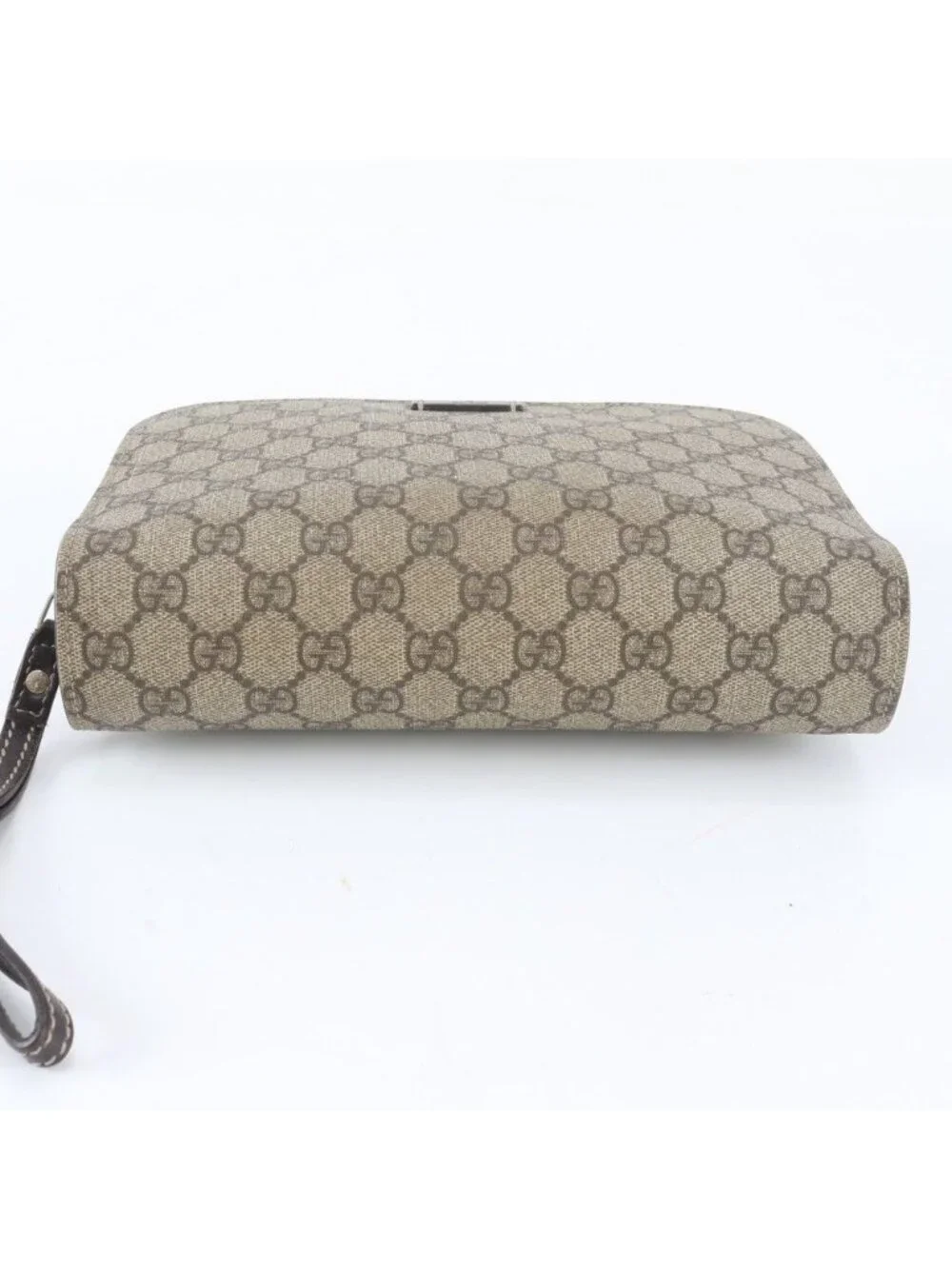 Gucci GG Supreme Leather Clutch Pouch Business